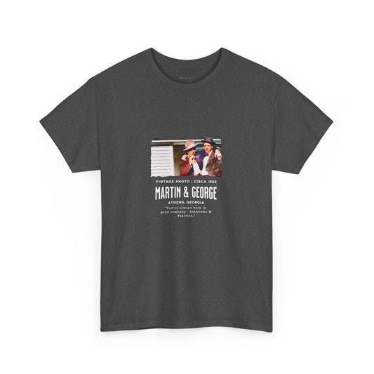 paire 041 | Vintage Photo - 1922 Martin & George Gay Couple LGBTQ Pride Unique T-Shirt Gift Present
