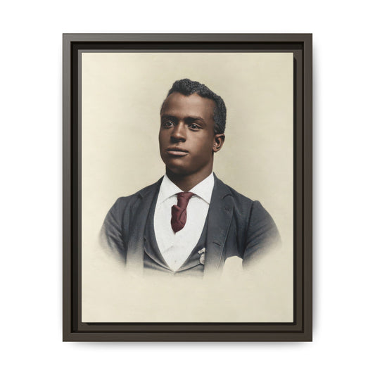 celibataire 027 | Framed Vintage Photo - Matte Canvas