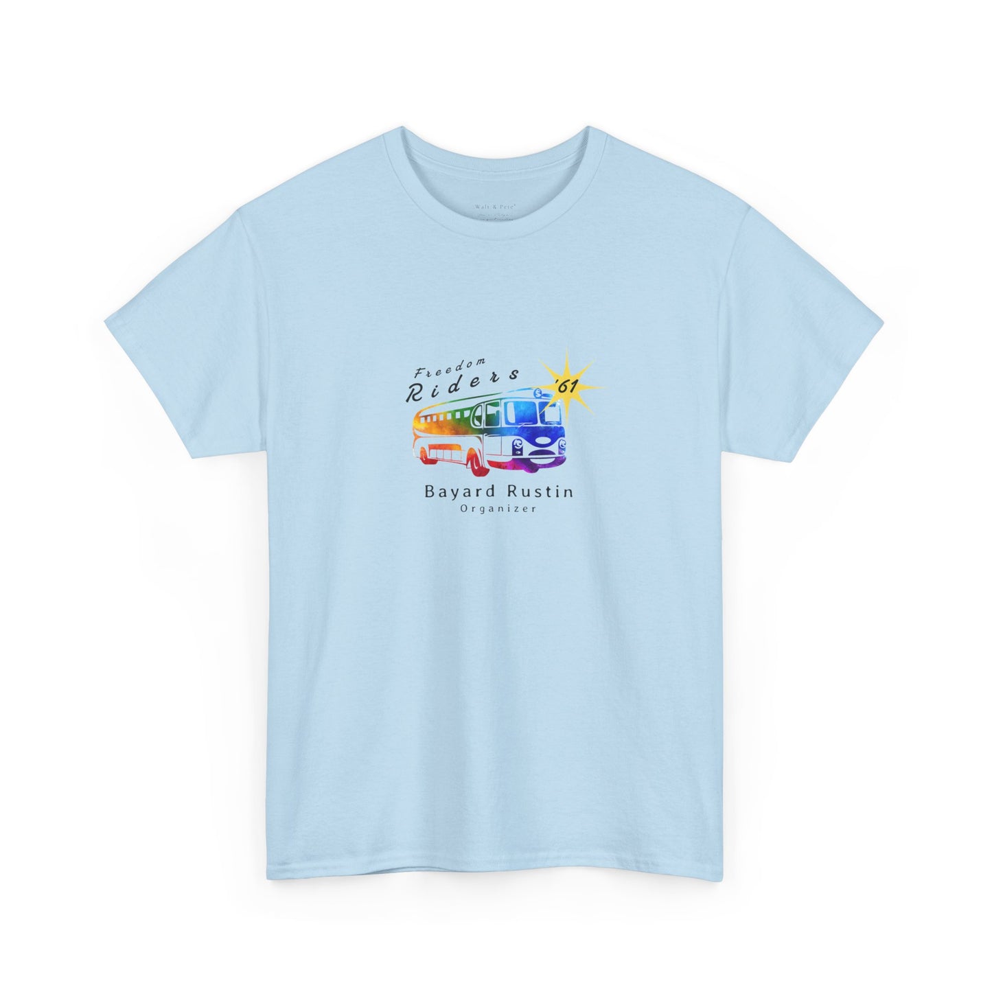 Freedom Riders - 1961 Bayard Rustin | Organizer of the Freedom Riders | Pride T-shirt