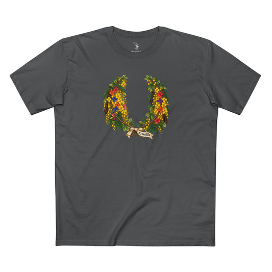 Thai Ratchaphruek Pride T-Shirt | LGBTQ+ Laurel Wreath Tee