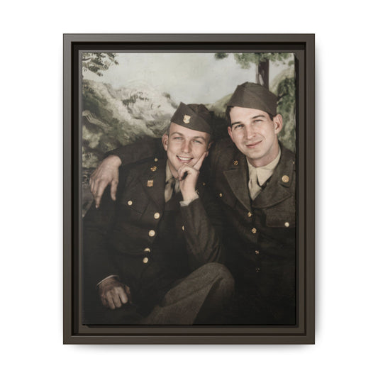 historic servicemen studio portrait archival vintage photo wall art