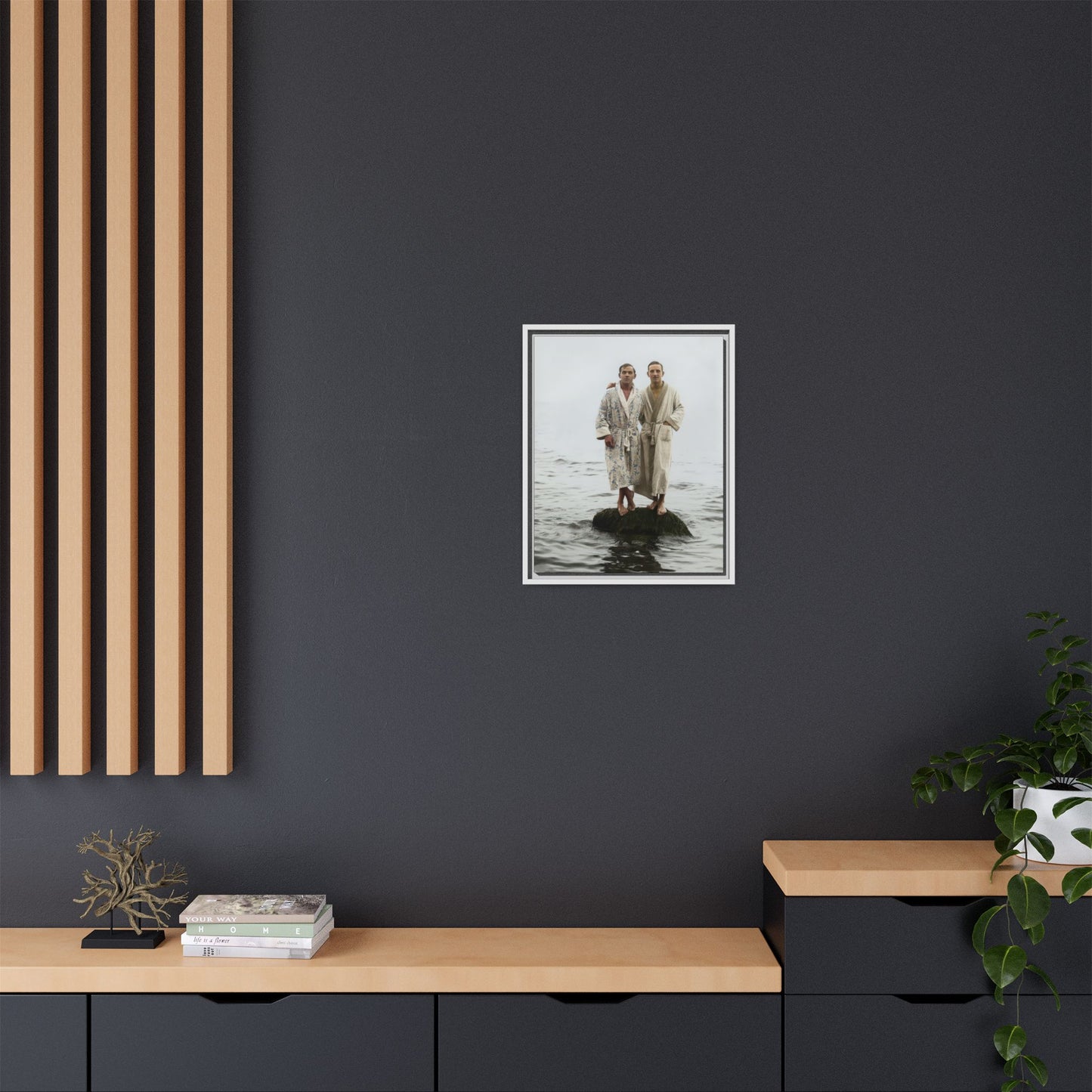nager 049 | Framed Vintage Photo - Matte Canvas