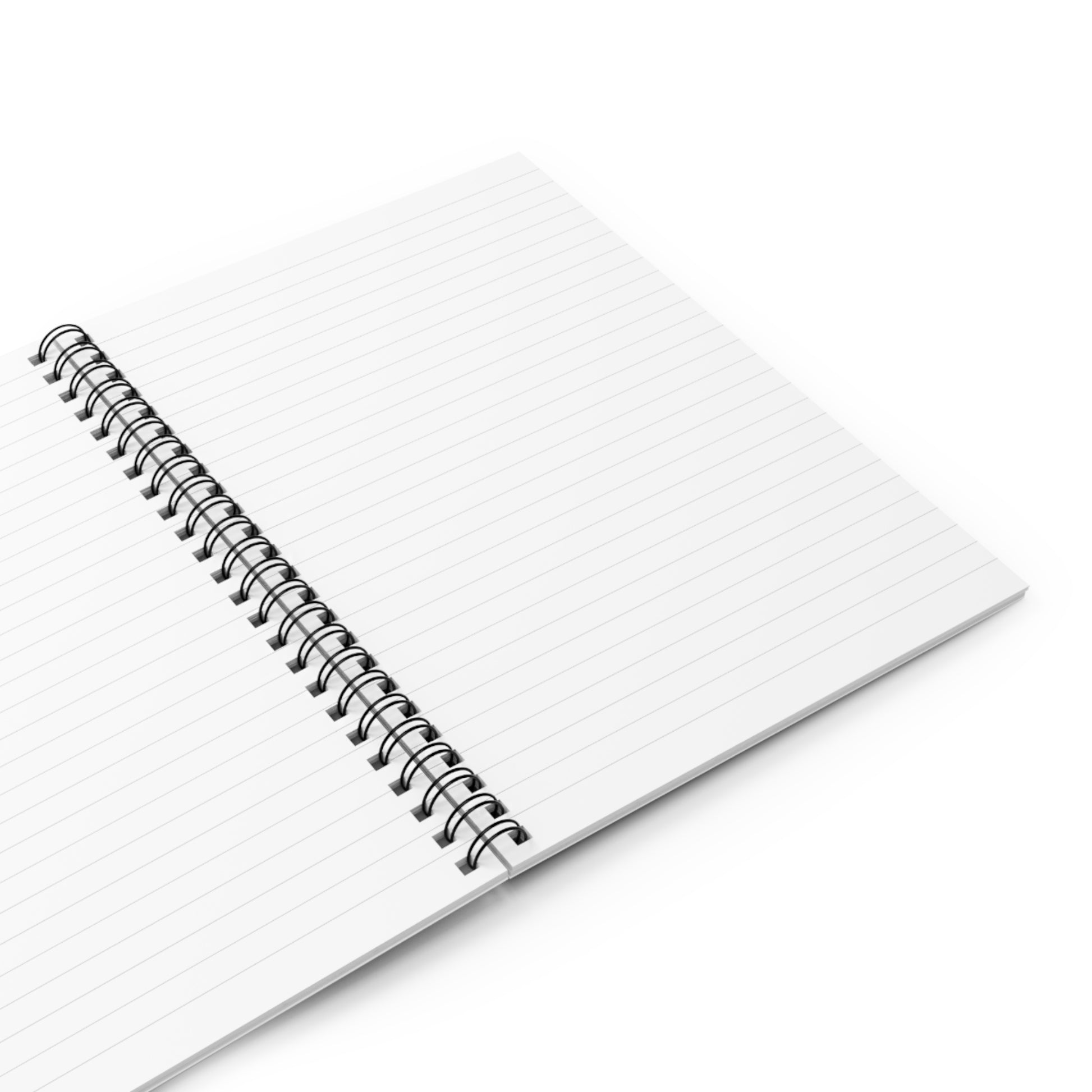 Colorized vintage LGBTQ photo of two men in a tender embrace on a matte black spiral notebook cover
