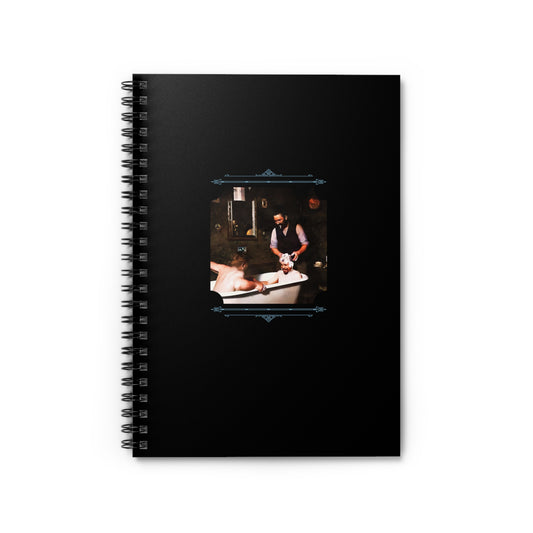 Vintage Photo - hommes 031 | Spiral Notebook - Ruled Line