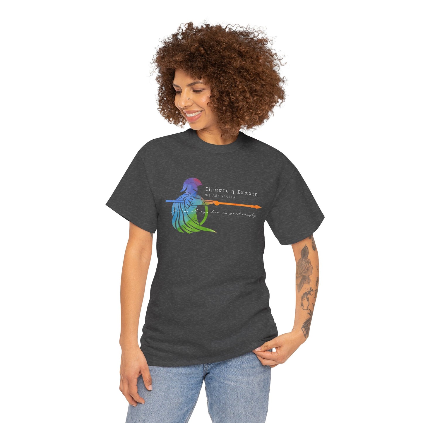 Είμαστε η Σπάρτη - We Are Sparta | Pride T-Shirt Gay Pride Prideware Mens Chorus Queer LGBTQ Present