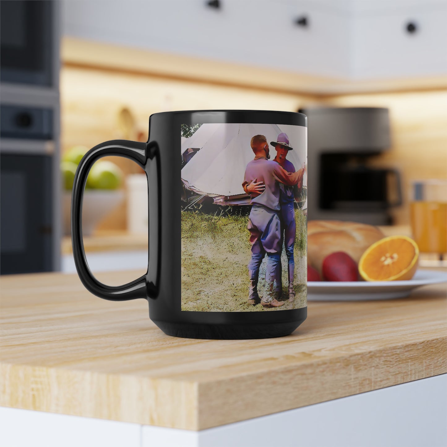 hommes 006 | Black Mug, 15oz