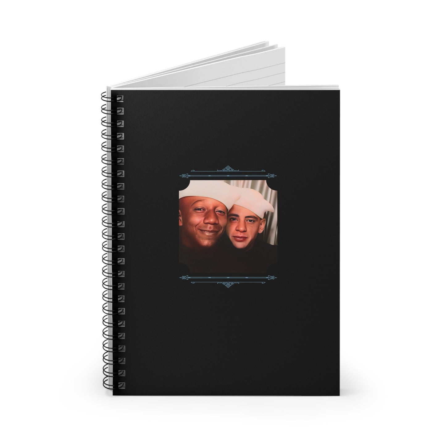 Vintage Photo - paire 084 | Spiral Notebook - Ruled Line