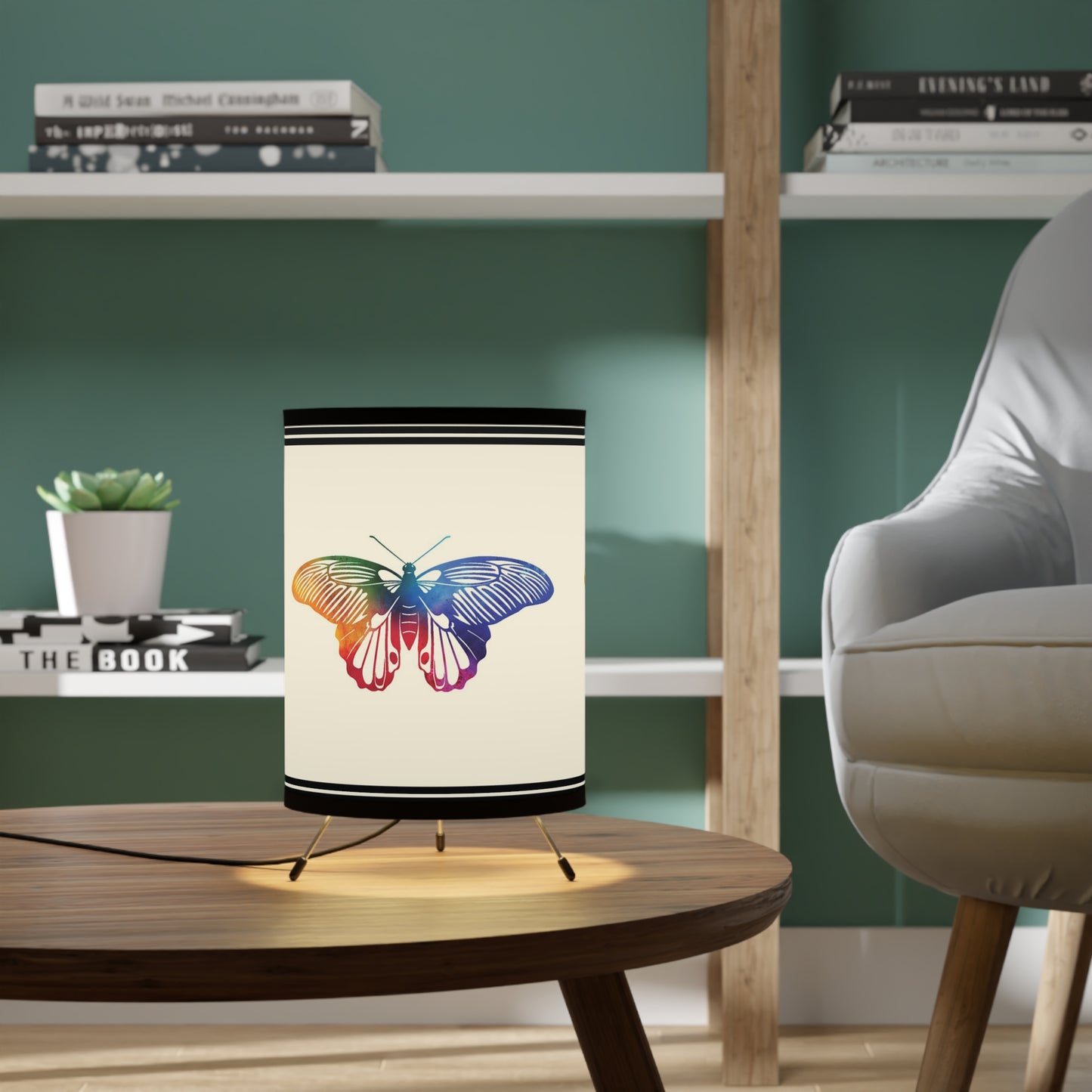 Pride Butterflies | Tripod Lamp