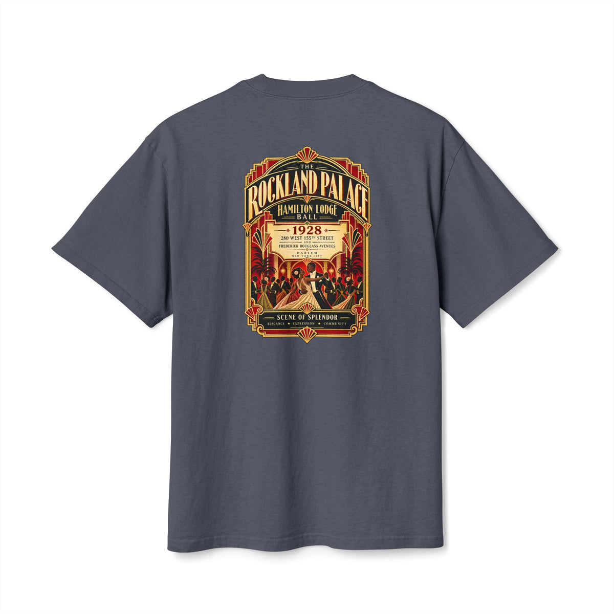 Rockland Palace Hamilton Lodge Ball 1928 | Harlem LGBTQ History Heritage T-Shirt