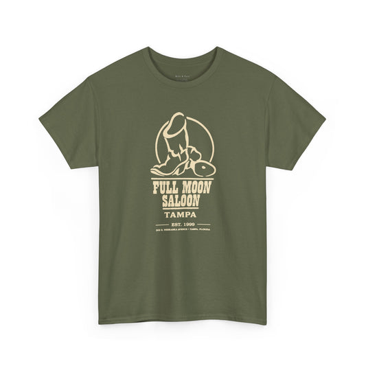 Full Moon Saloon Tampa Gay Bar T-Shirt | LGBTQ Nightlife History Tee
