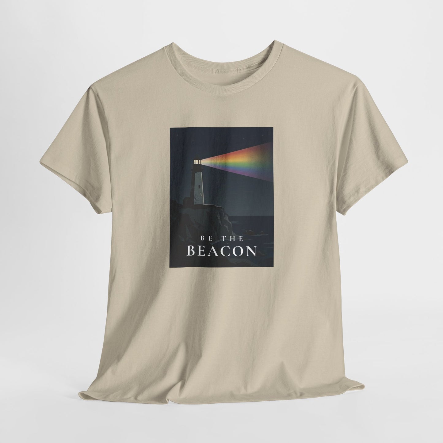 Be the Beacon Graphic T-Shirt | LGBTQ Pride Visibility & Equality Tee