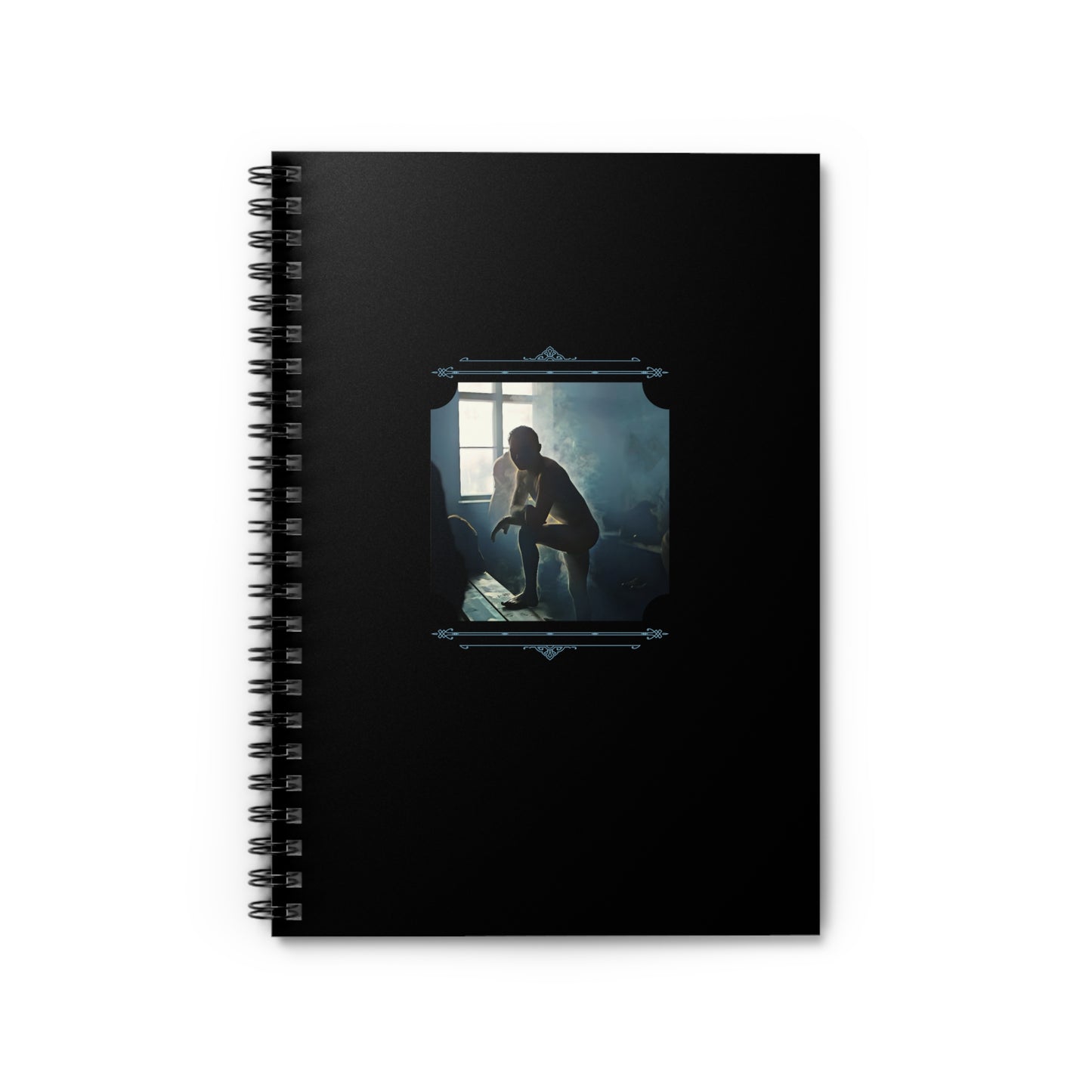 Vintage Photo - celibataire 044 | Spiral Notebook - Ruled Line