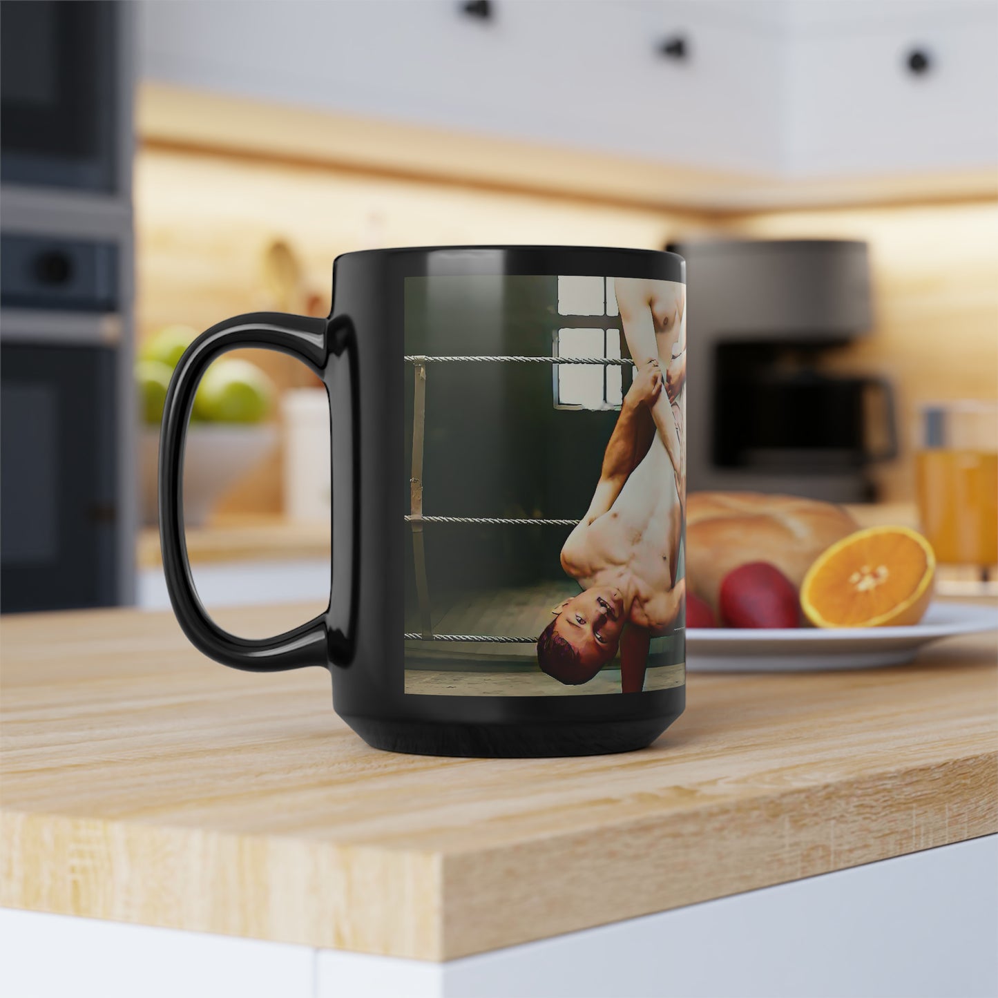 hommes 003 | Black Mug, 15oz