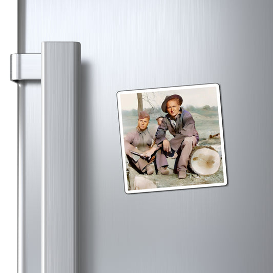 hommes 020 | Magnets Vintage Solider USA Forest Affectionate Men Gay Queer LGBTQ Uniform