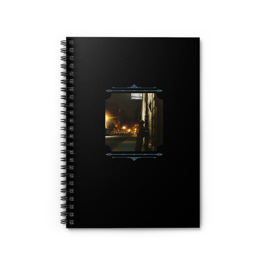 Vintage Photo - celibataire 031 | Spiral Notebook - Ruled Line