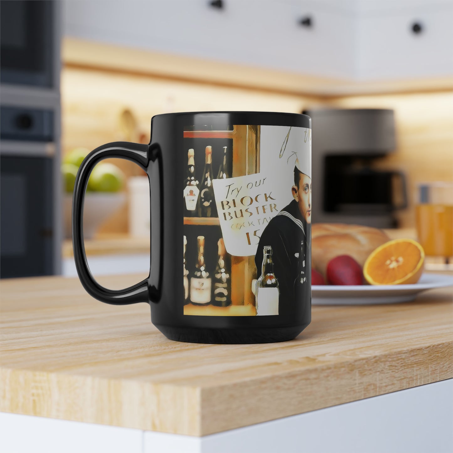 paire 048 | Black Mug, 15oz
