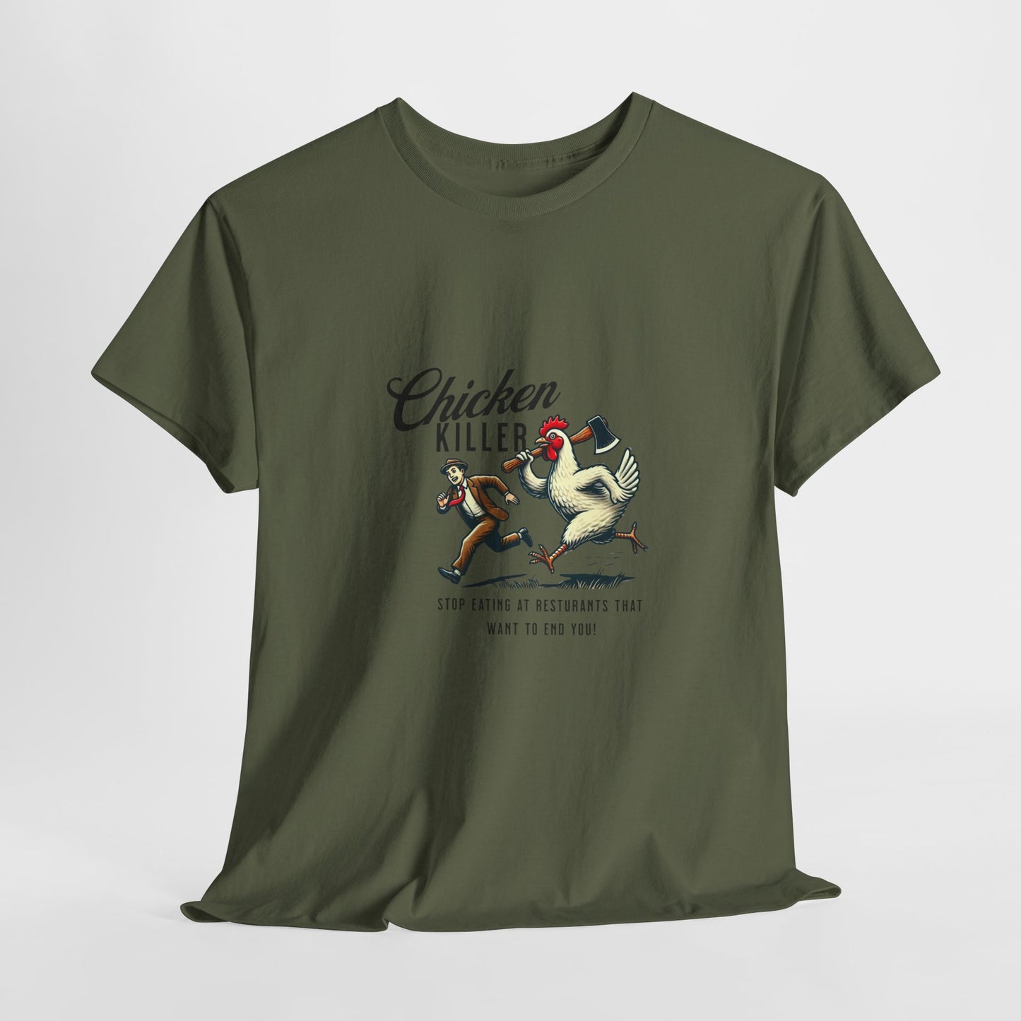 Chicken Killer  | Activist T-Shirt Chicken Popular Restaurant Anti-LGBTQ Policy Support Protest