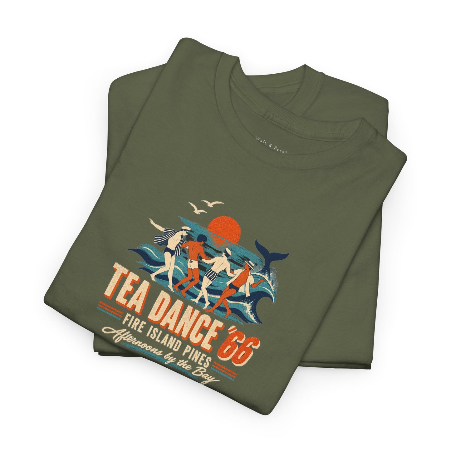 Fire Island Tea Dance โ66 T-Shirt | LGBTQ+ Nightlife History Tee