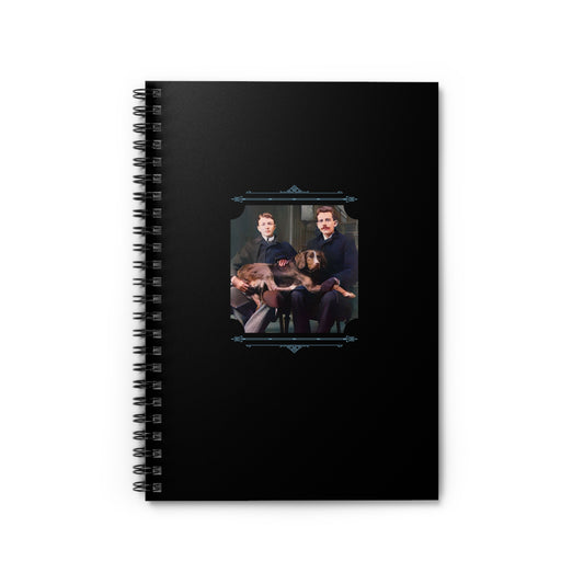 Vintage Photo - paire 039 | Spiral Notebook - Ruled Line