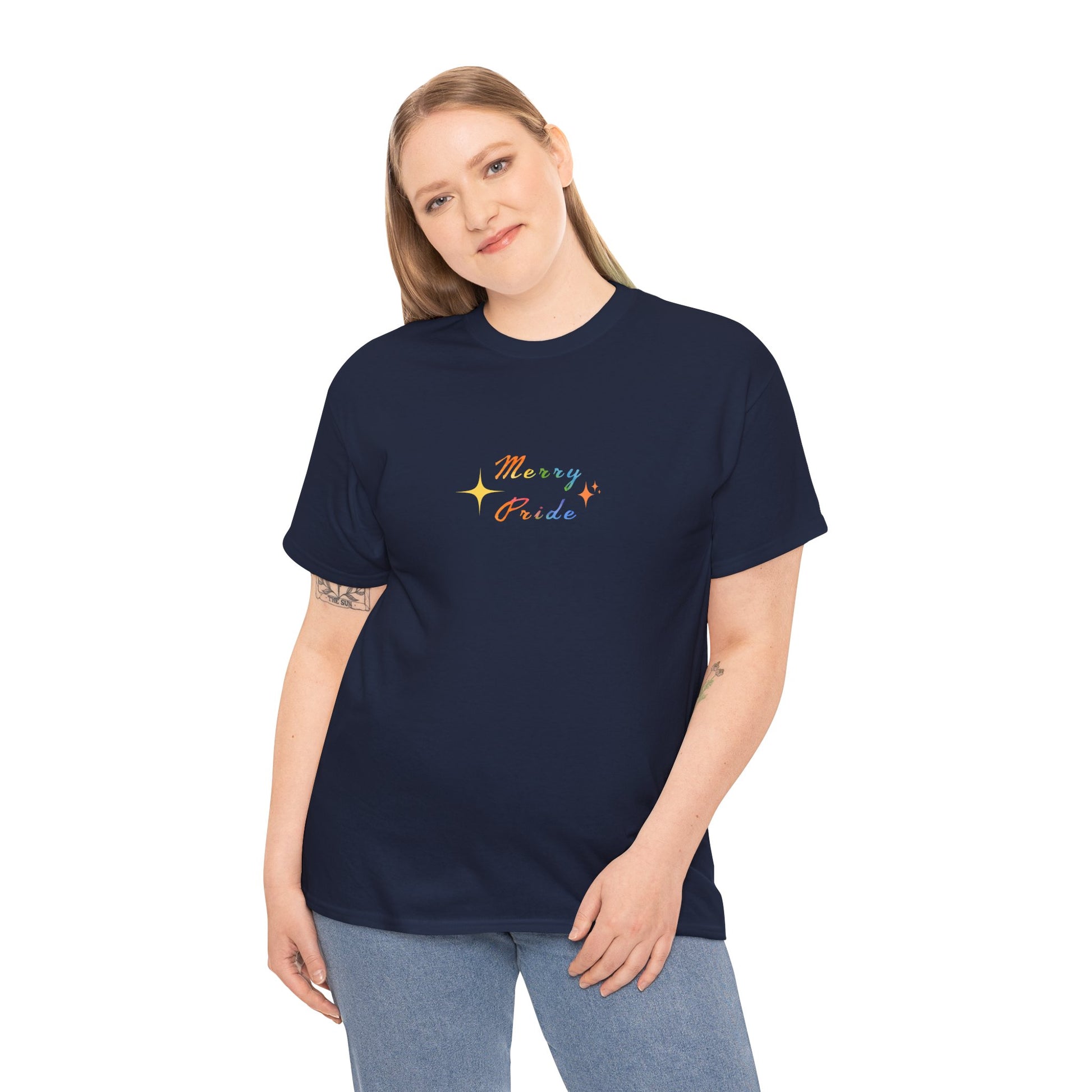Gay Pride Shirt Walt & Pete - Merry Pride | Graphic T-Shirt Month Queer LGBTQ History June October