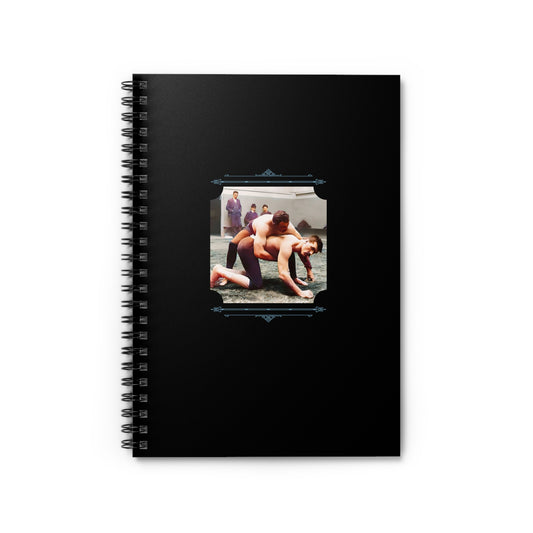 Vintage Photo - hommes 005 | Spiral Notebook - Ruled Line