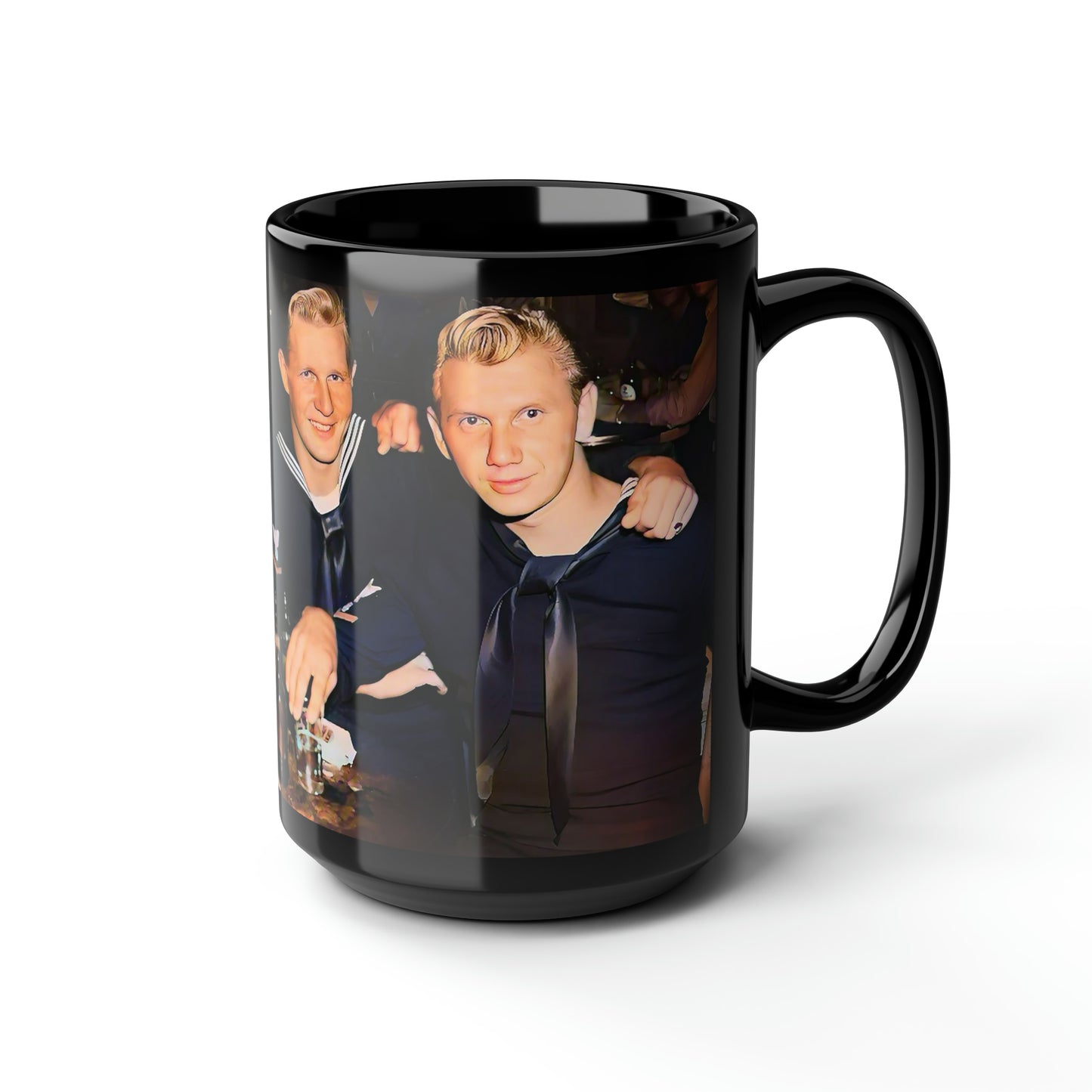 hommes 007 | Black Mug, 15oz