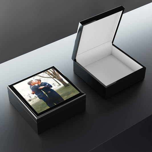 paire 034 | Keepsake Box Vintage Gay Sailors Couple Queer Kiss Affectionate Dad Uncle Gift LGBTQ