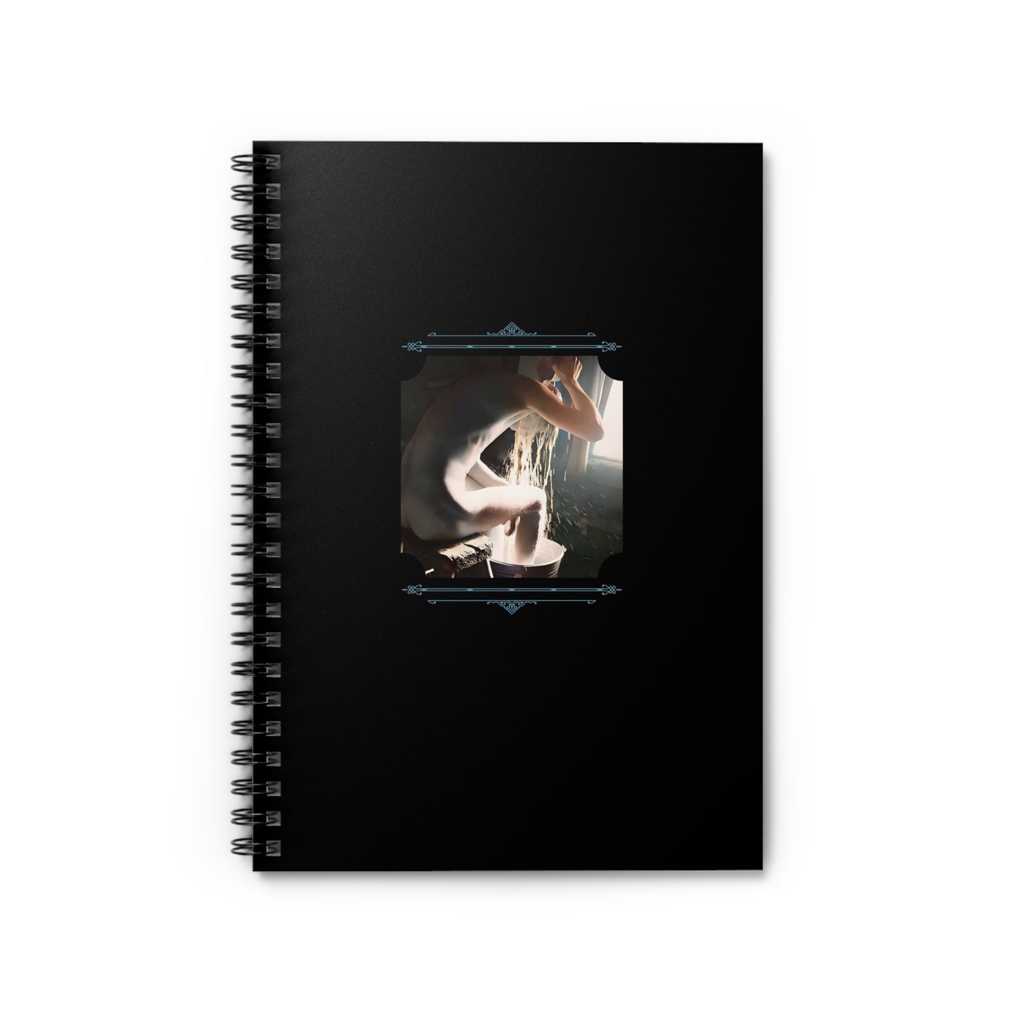 Vintage Photo - celibataire 039 | Spiral Notebook - Ruled Line
