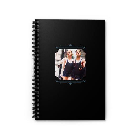 Vintage Photo - nager 024 | Spiral Notebook - Ruled Line