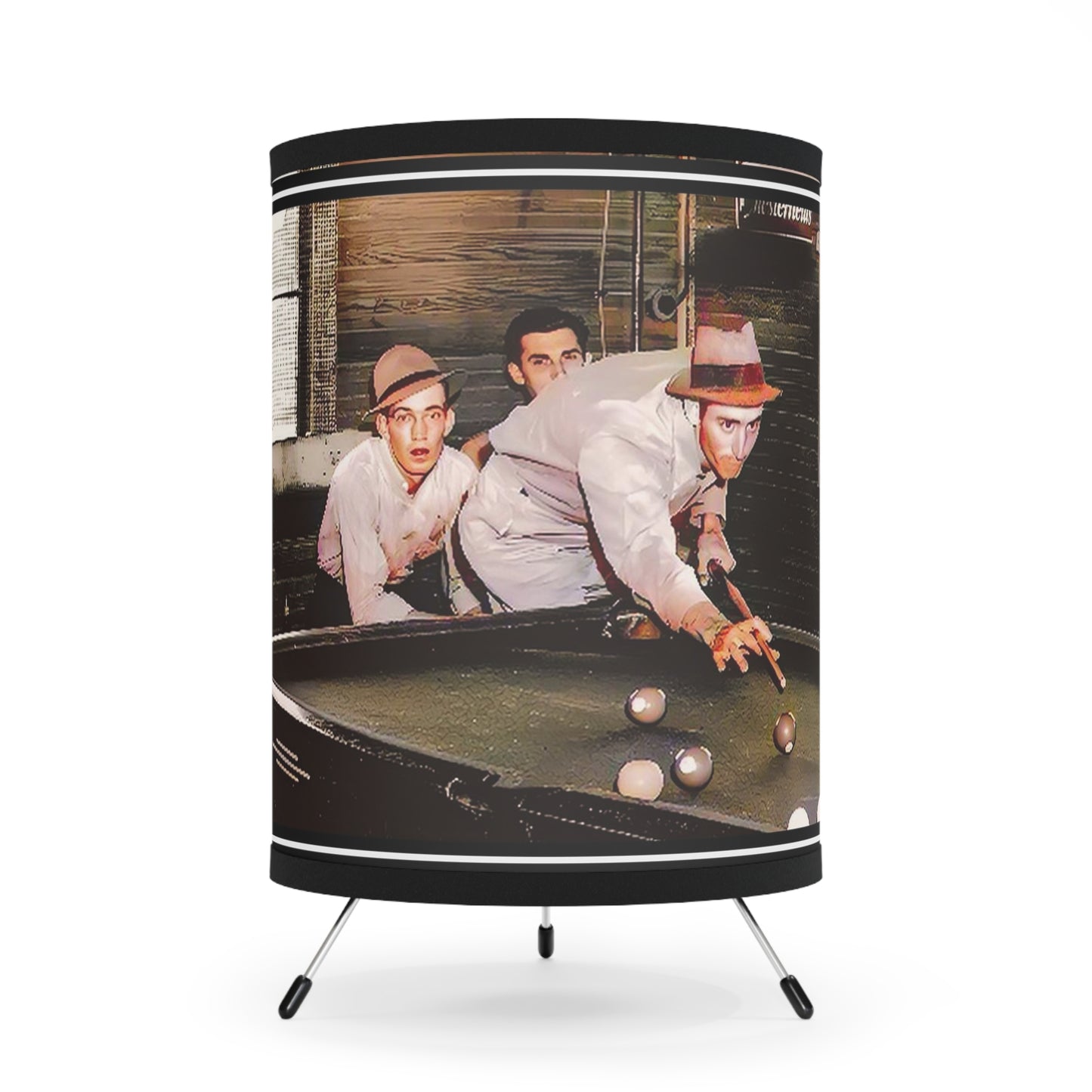 hommes 024 | Tripod Lamp Vintage Bar Photo Pool Table Queer Old Car LGBTQ Signs Gay LGBTQ