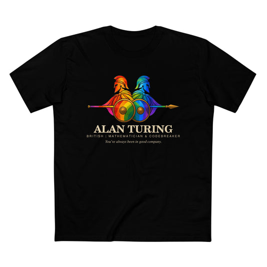 Alan Turing | British Mathematician & Codebreaker | LGBTQ+ History T-Shirt