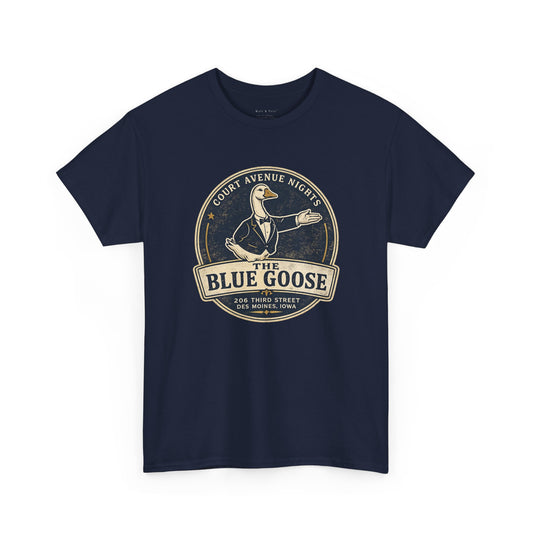 The Blue Goose | Des Moines Iowa Historic Gay Bar T-Shirt