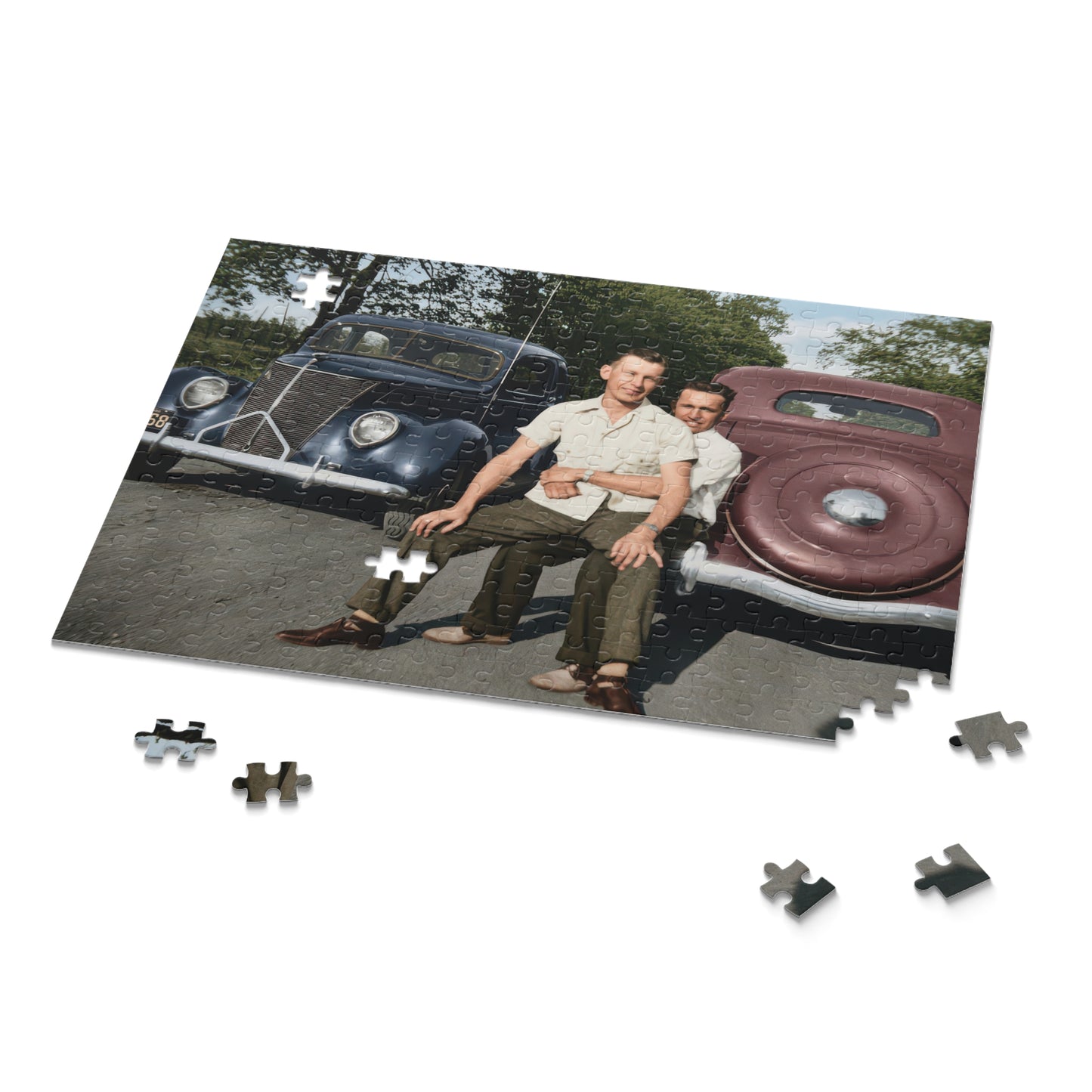 Vintage Beach Photo Puzzles | paire 145