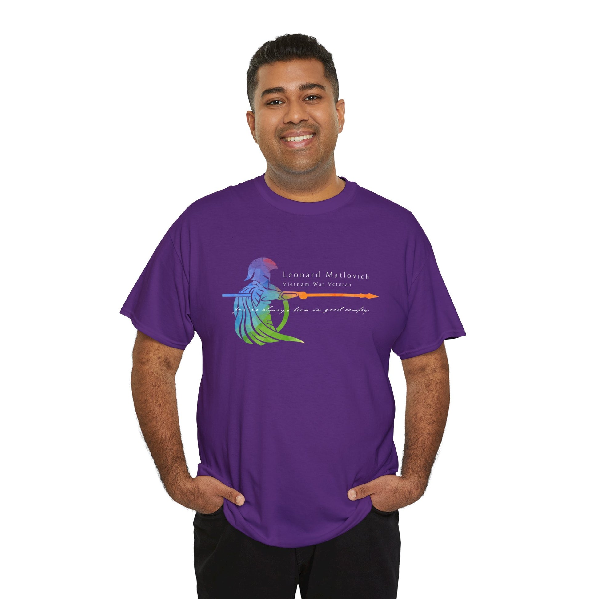 Leonard Matlovich | Vietnam War Veteran | Pride T-Shirt Purple Heart Bronze Star Gay LGBTQ Queer
