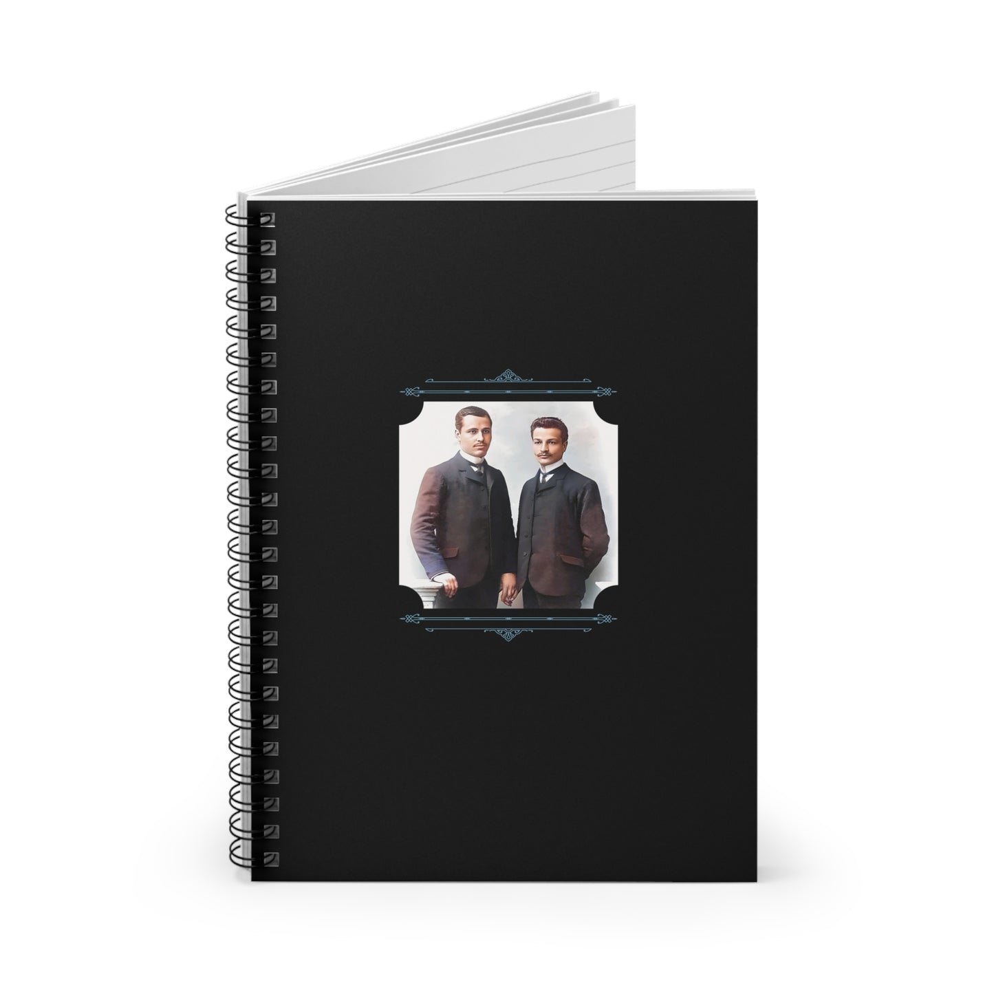 vintage gay couple, 1800s lgbtq history, formal male portrait, queer victorian photo, walt and pete notebook