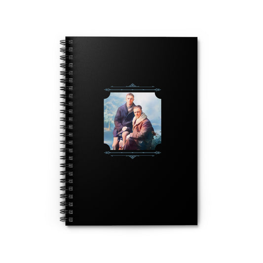 Vintage Photo - paire 086 | Spiral Notebook - Ruled Line