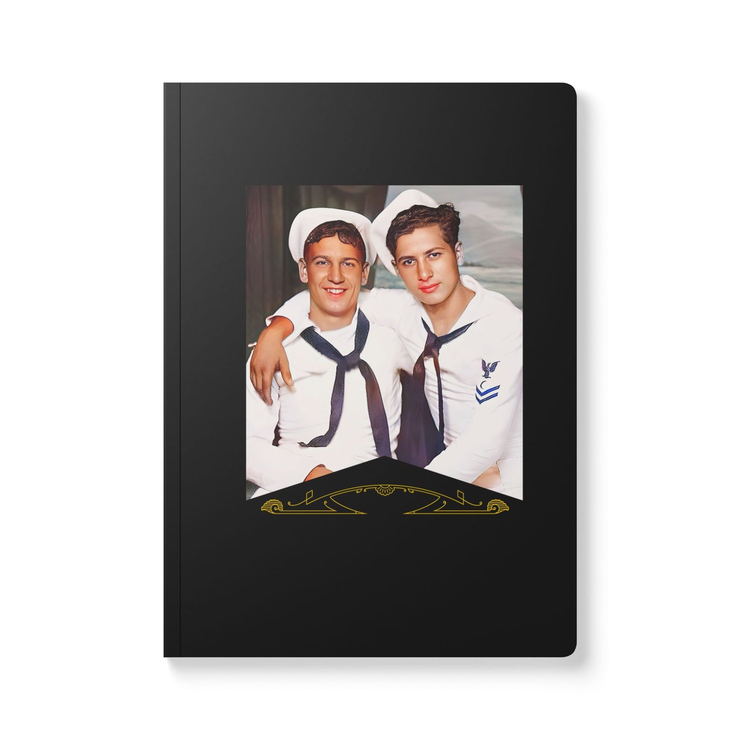 Vintage Photo- paire 050 | Softcover Journal