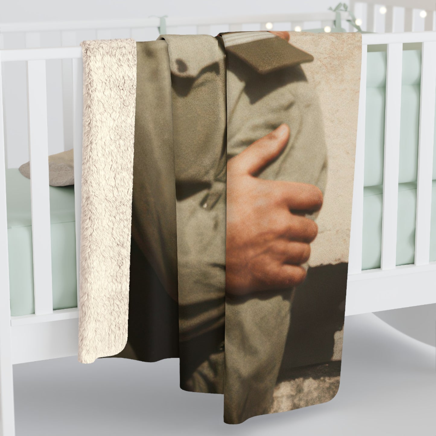 Heirloom Sherpa Blanket – paire 133 Premium fleece throw · 50x60, 60x80