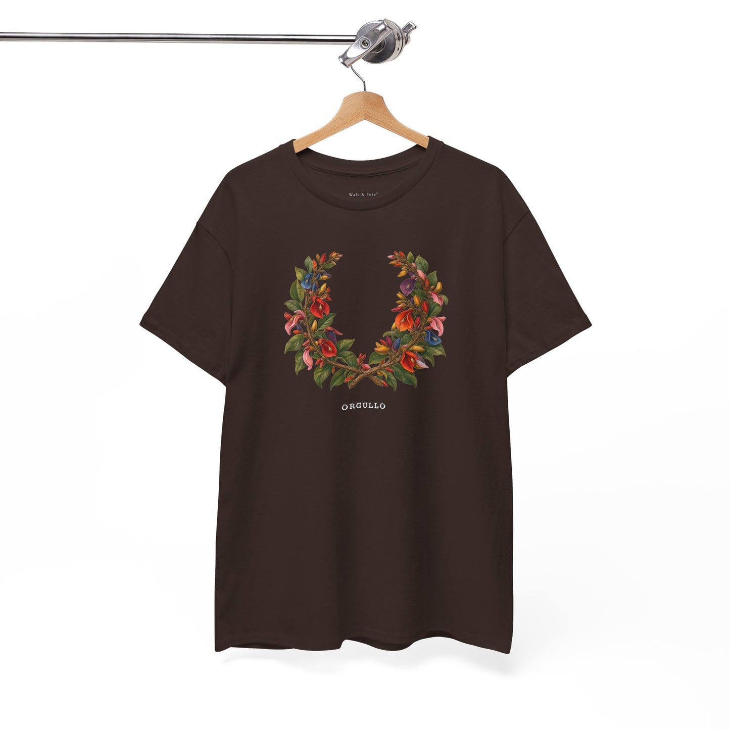 Orgullo Ceibo Pride T-Shirt | Argentine Botanical LGBTQ+ Tee