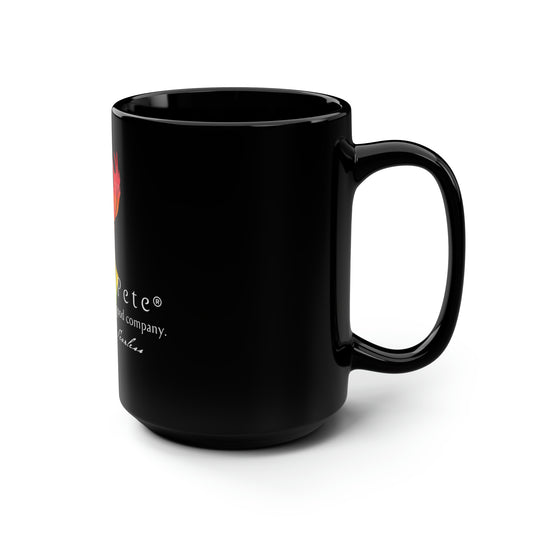 Walt & Pete | Black Mug, 15oz