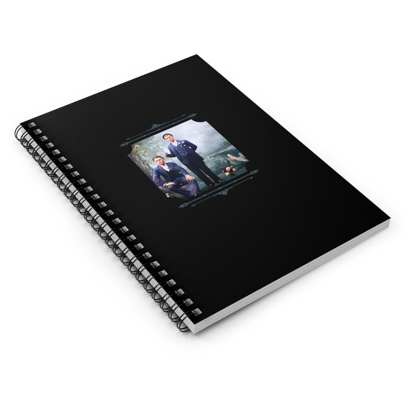 Vintage Photo - paire 008 | Spiral Notebook - Ruled Line