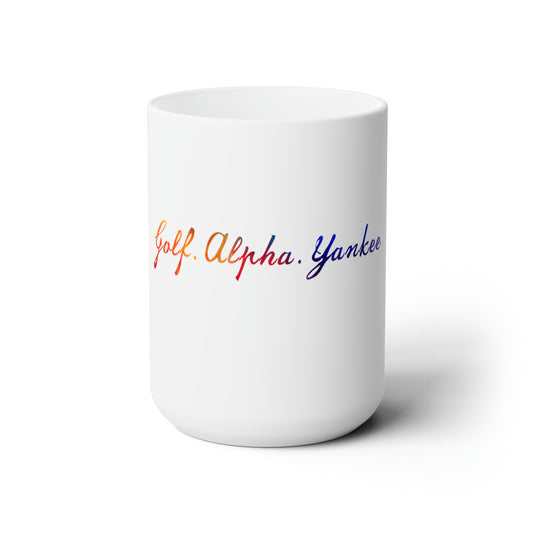 Military Pride | White Ceramic Mug 15oz