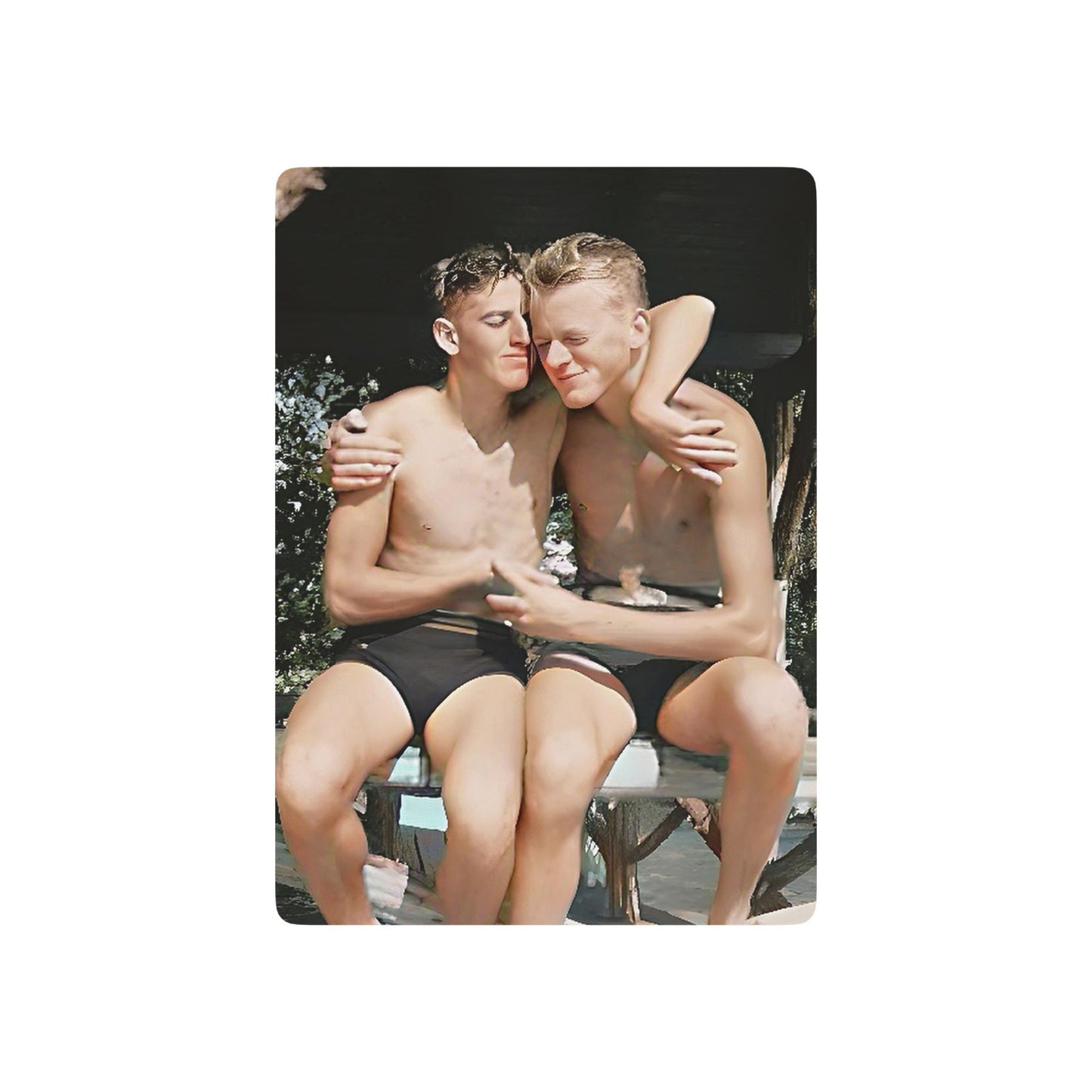 Poker Cards Vintage Photo Nager 011 LGBTQ+ Love Queer Intimacy Hidden History Collector’s Deck Limited Edition