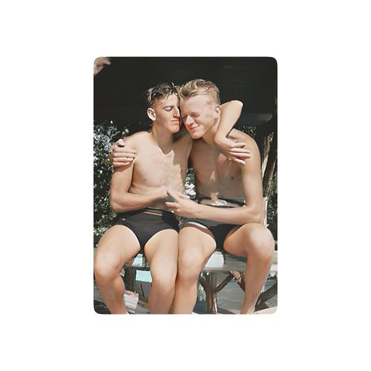 Poker Cards Vintage Photo Nager 011 LGBTQ+ Love Queer Intimacy Hidden History Collector’s Deck Limited Edition