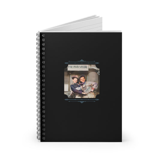 Vintage Photo - paire 122 | Spiral Notebook - Ruled Line