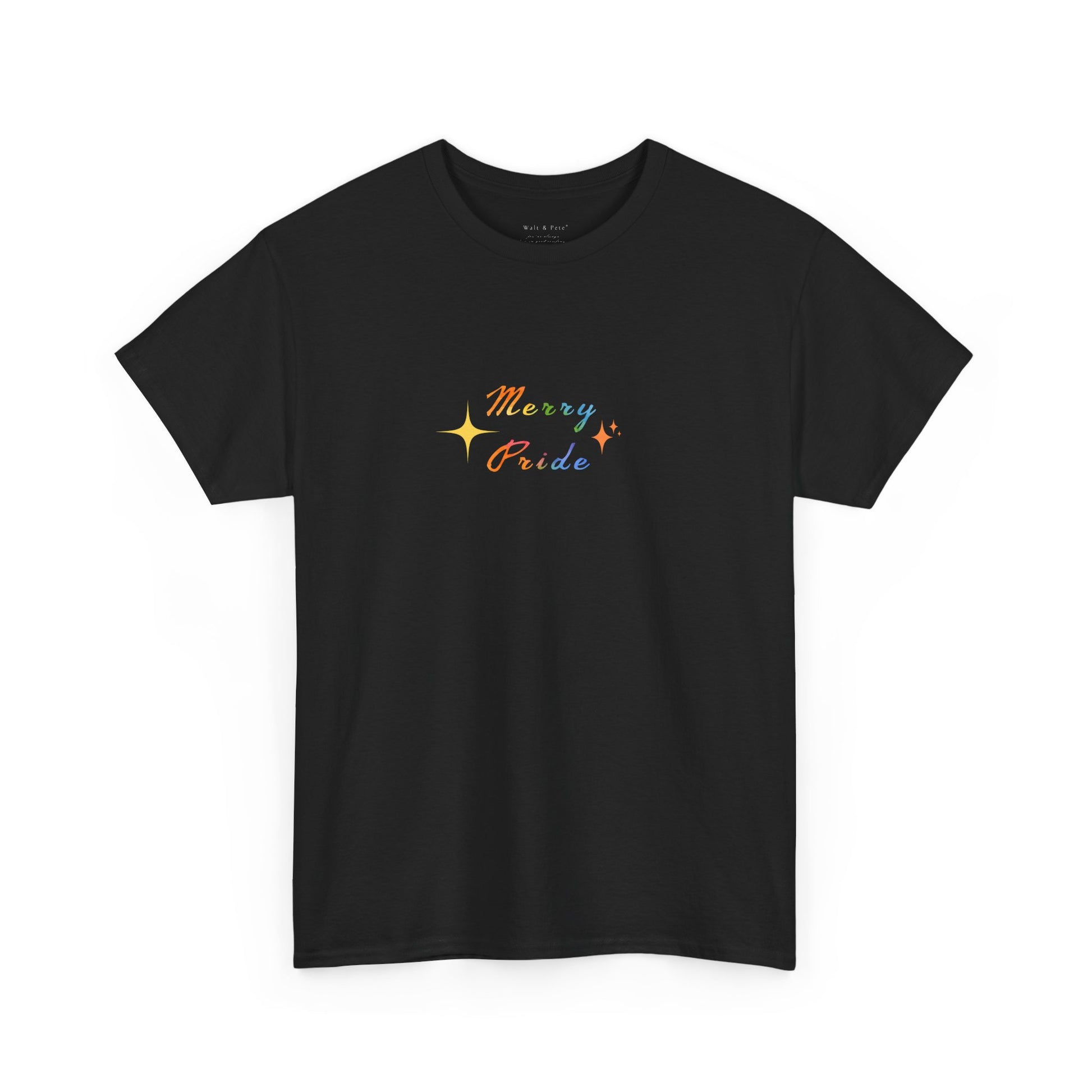 Gay Pride Shirt Walt & Pete - Merry Pride | Graphic T-Shirt Month Queer LGBTQ History June October