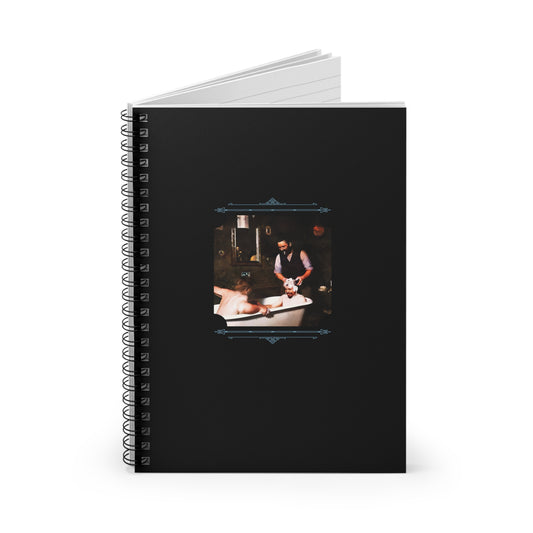 Vintage Photo - hommes 031 | Spiral Notebook - Ruled Line