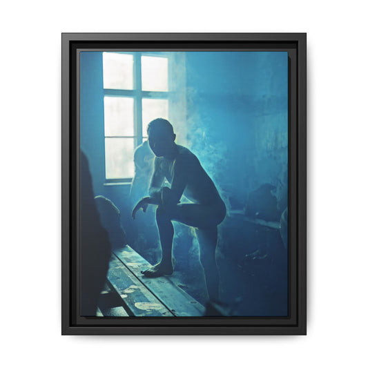 celibataire 044 | Framed Vintage Photo - Matte Canvas