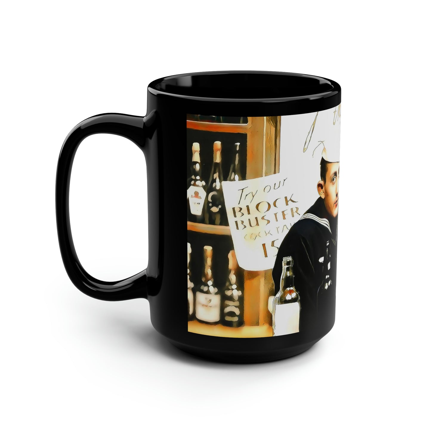 paire 048 | Black Mug, 15oz