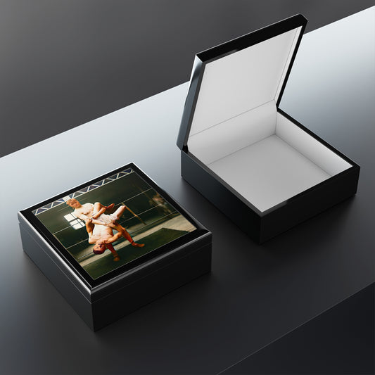hommes 003 | Keepsake Box Vintage Wrestling Club Wrestler Wrestlers Gay LGBTQ Queer Men